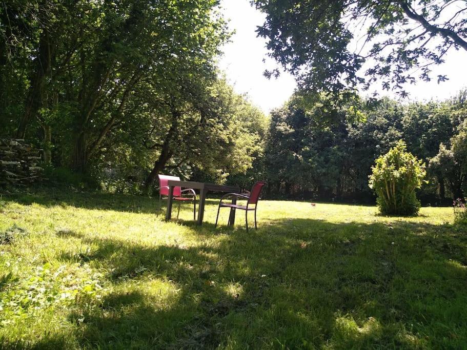 Les Crins De Gaia Villa Plogastel-Saint-Germain Buitenkant foto